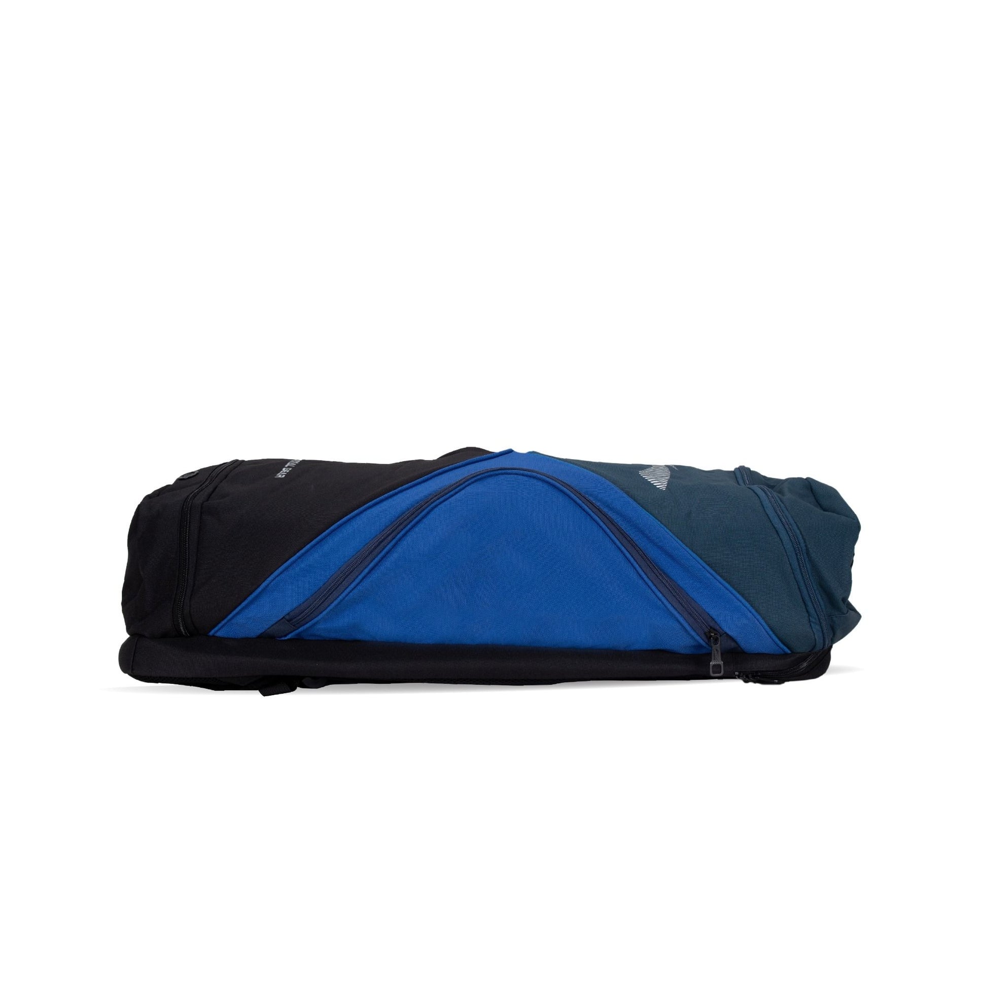Long Backpack with Racket Compartment-Navy/Royal Blue