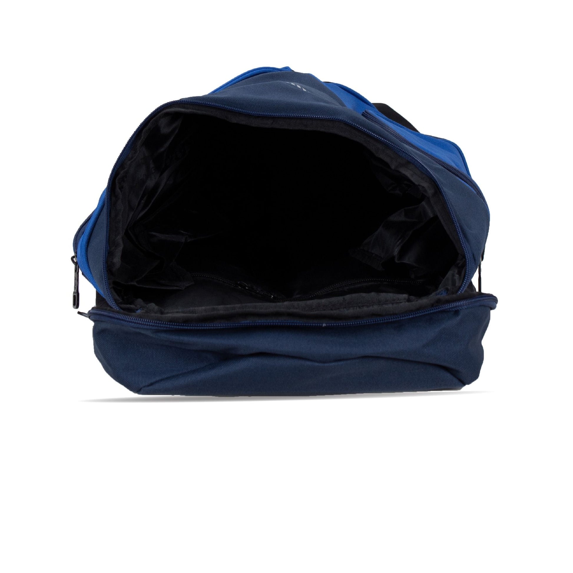 Long Backpack with Racket Compartment-Navy/Royal Blue