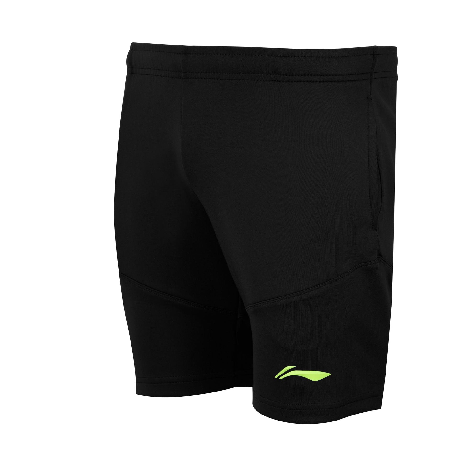 Li-Ning Shorts -Black/Lime-XS