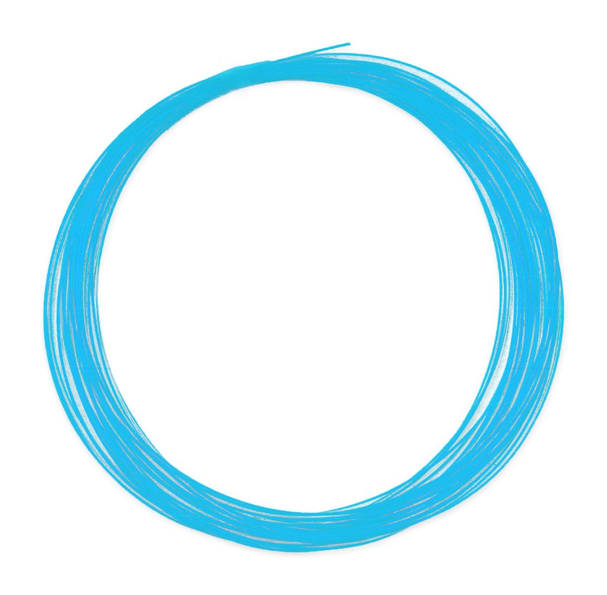 No. 1 String-Cyan/Olive Green
