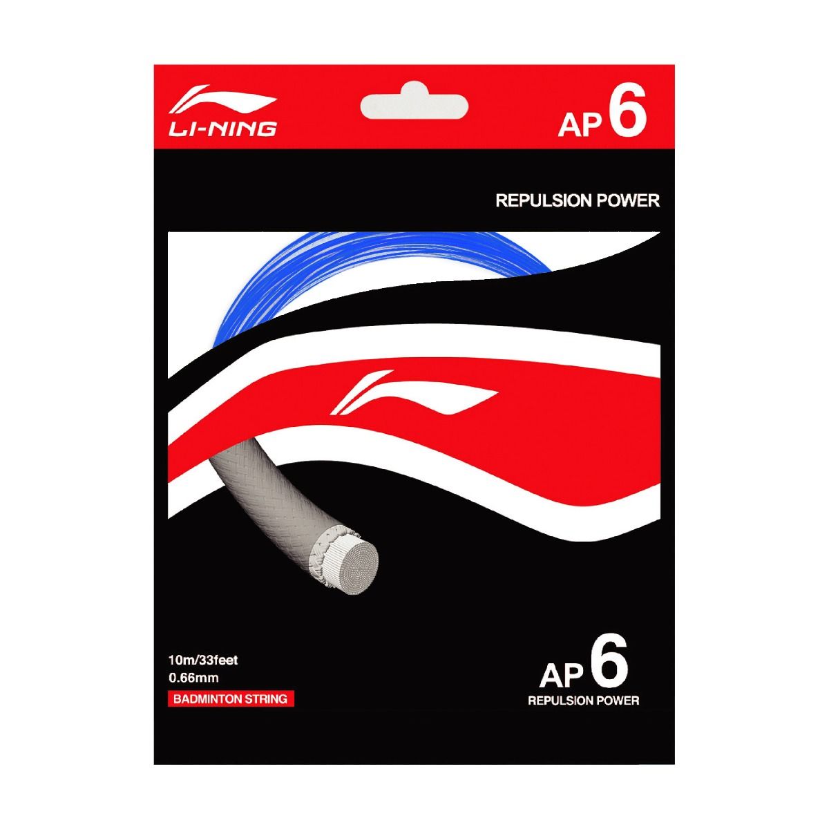 AP - 6 Badminton String-Royal Blue