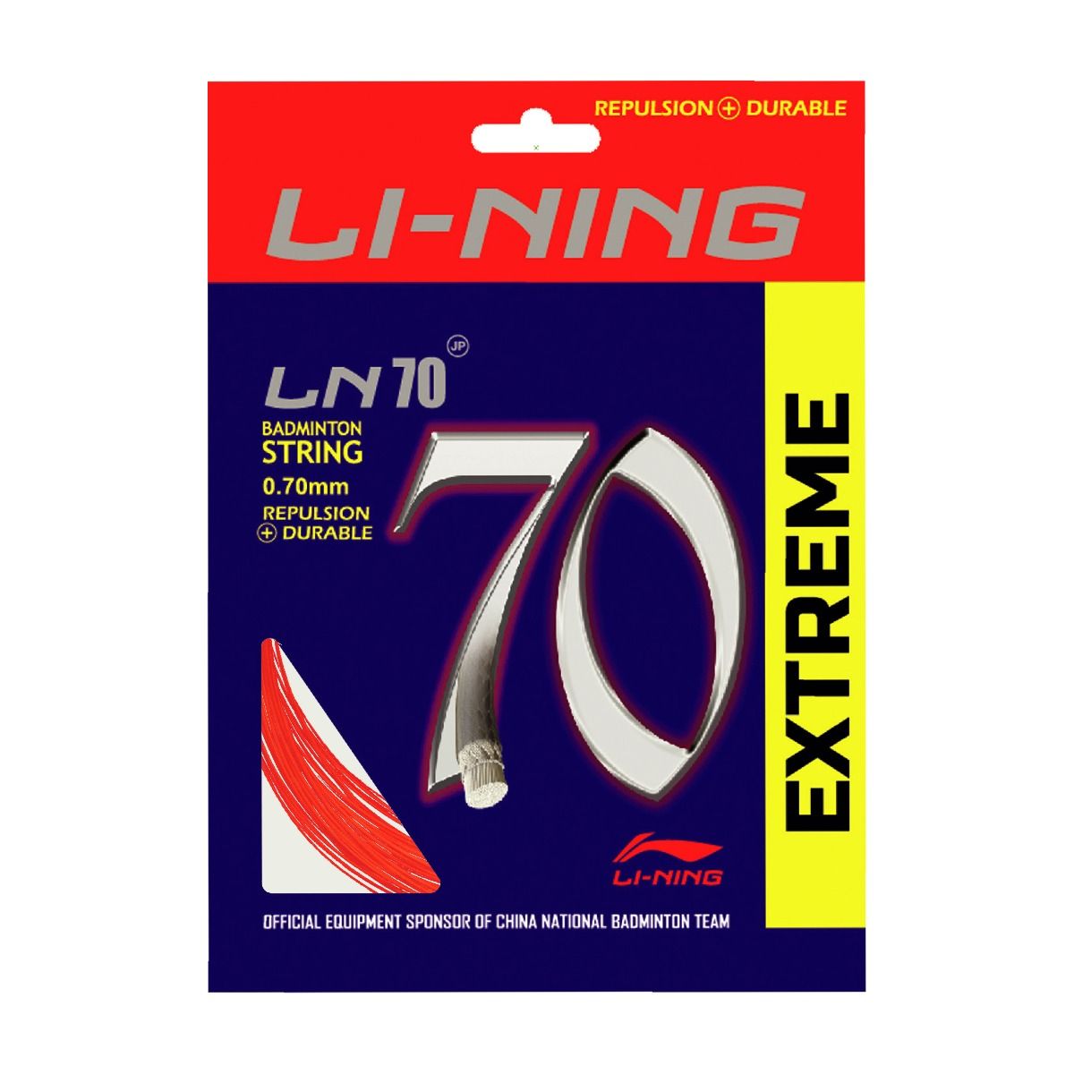 LN - 70 Extreme Badminton String-Red