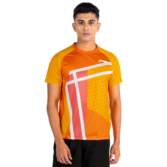 Li-Ning Splitz T-shirt-Orange-XS