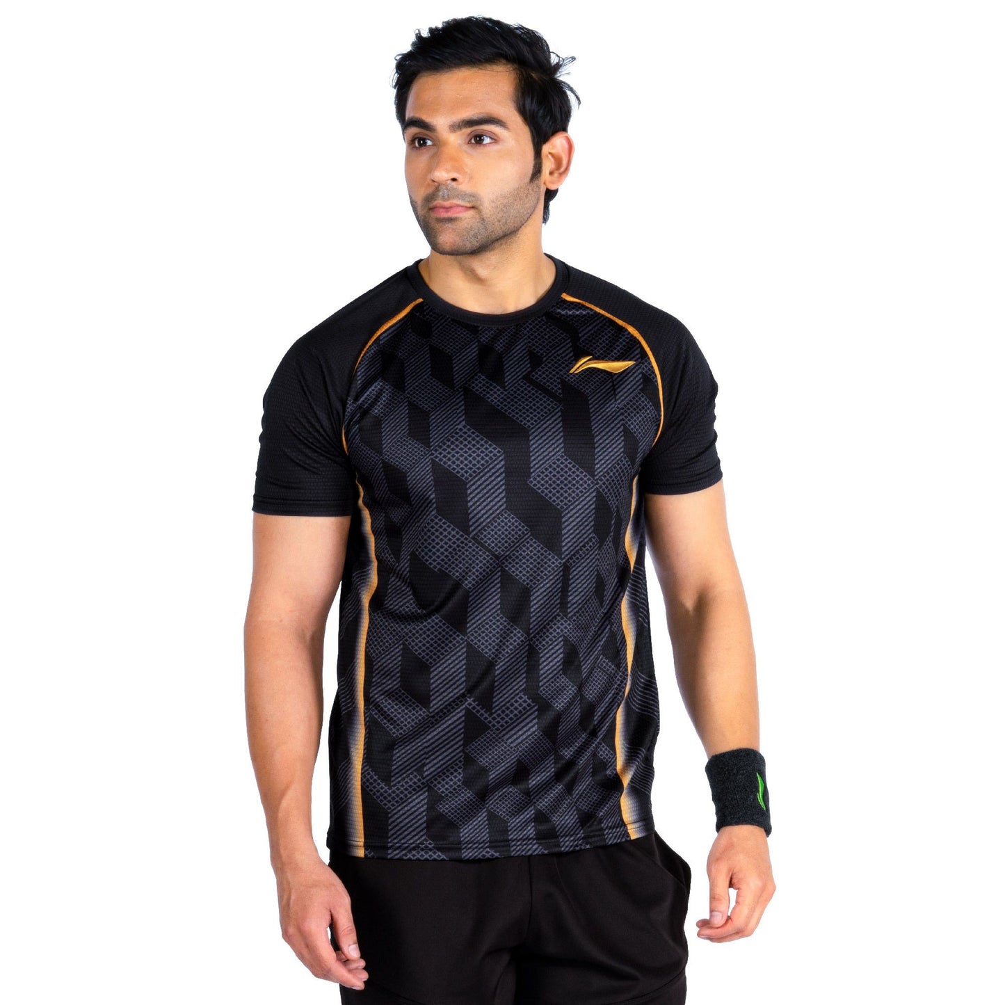 Li-Ning Defender T-shirt-Black-XS