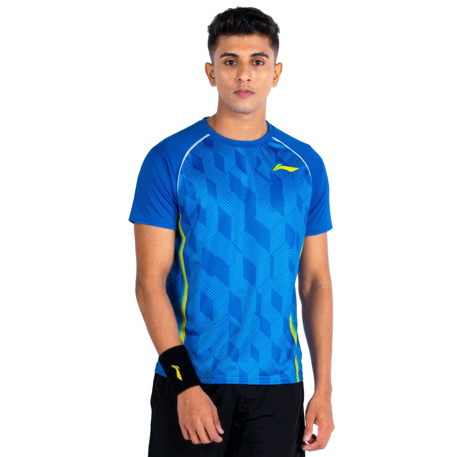 Li-Ning Defender T-shirt-Blue-XS