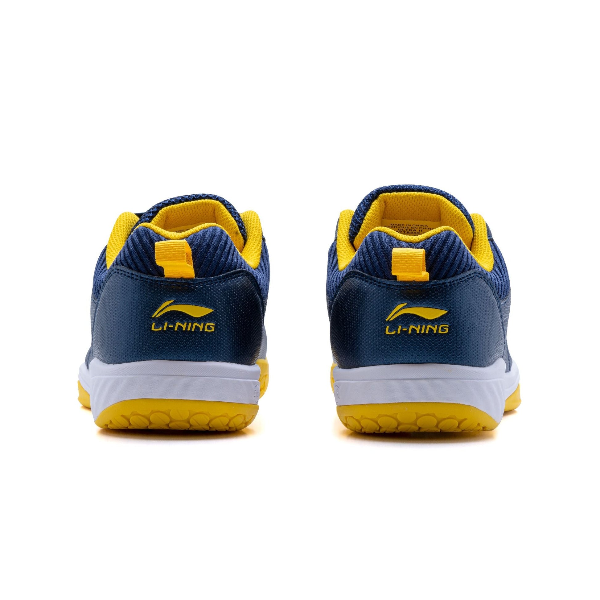 Li-Ning Ultra II-Navy/Yellow-9 UK