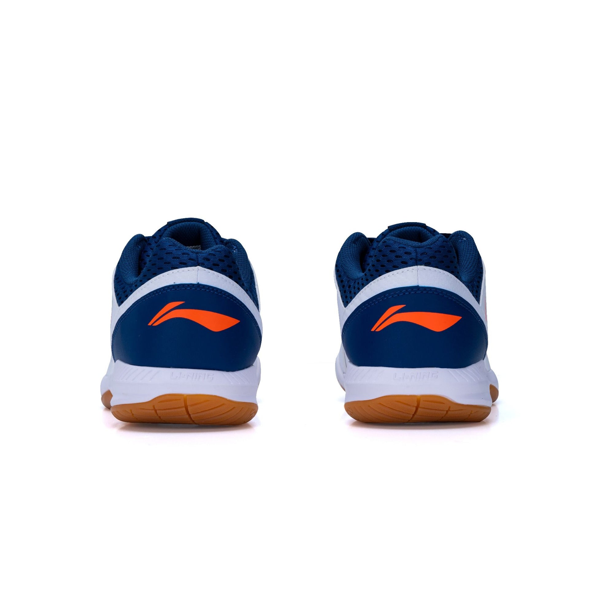 Li-Ning Light Feather-White, Navy Green Blue-9 UK