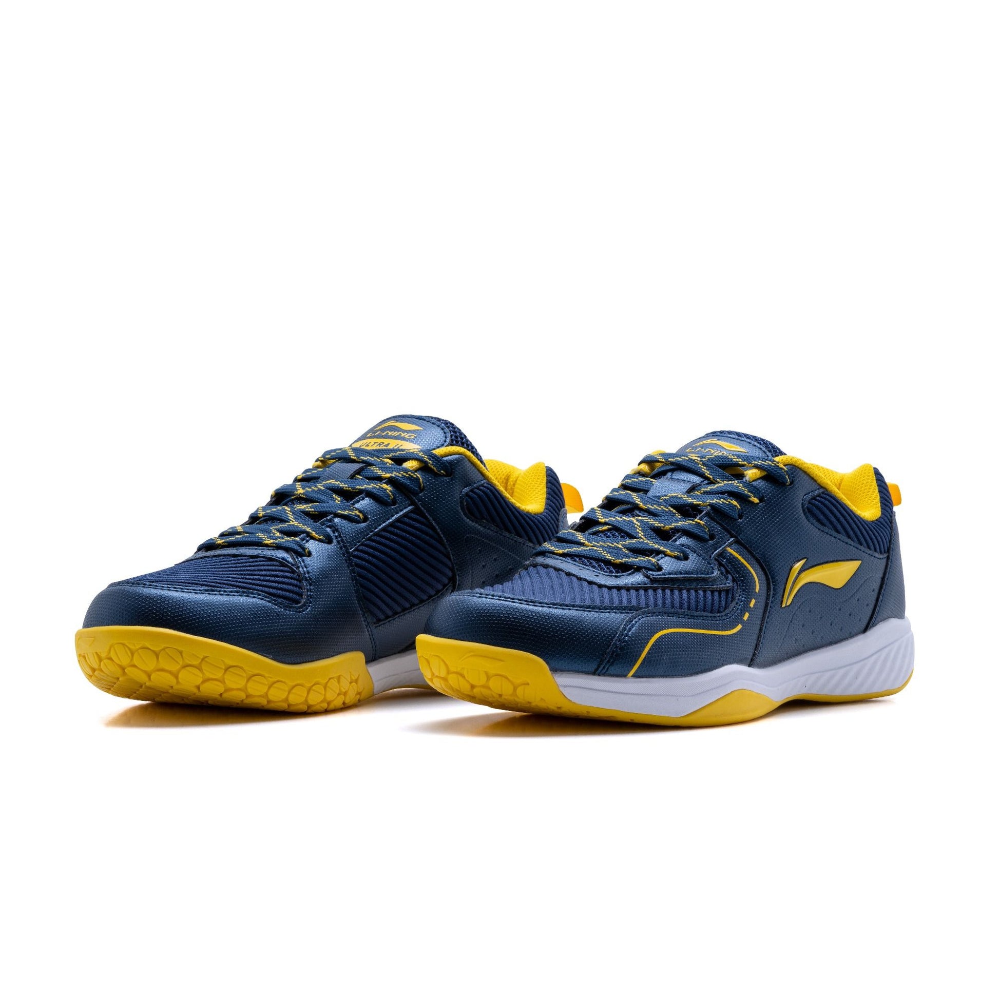 Li-Ning Ultra II-Navy/Yellow-9 UK