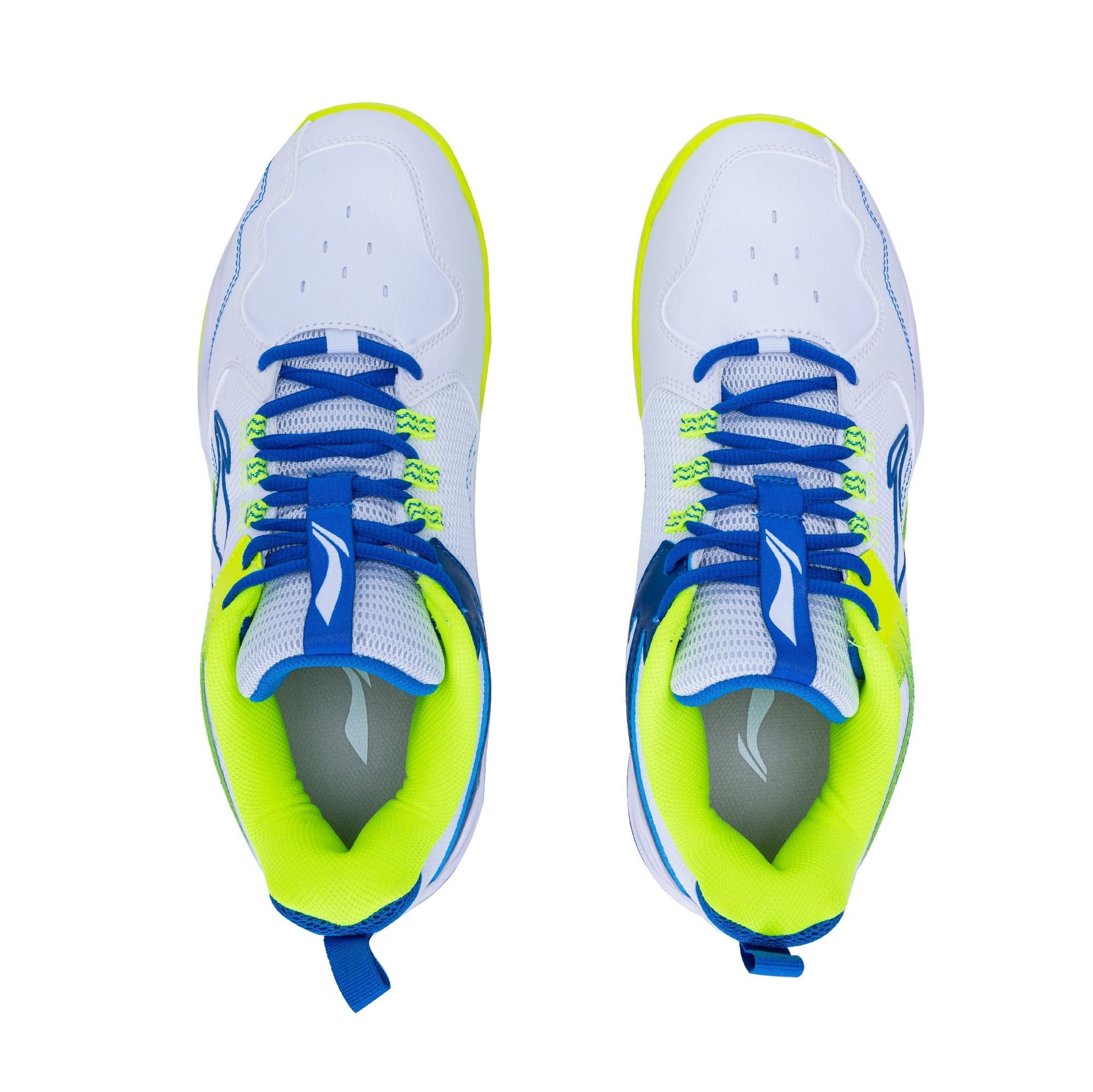 Li-Ning Sound Wave III-White, Pale Blue-9 UK