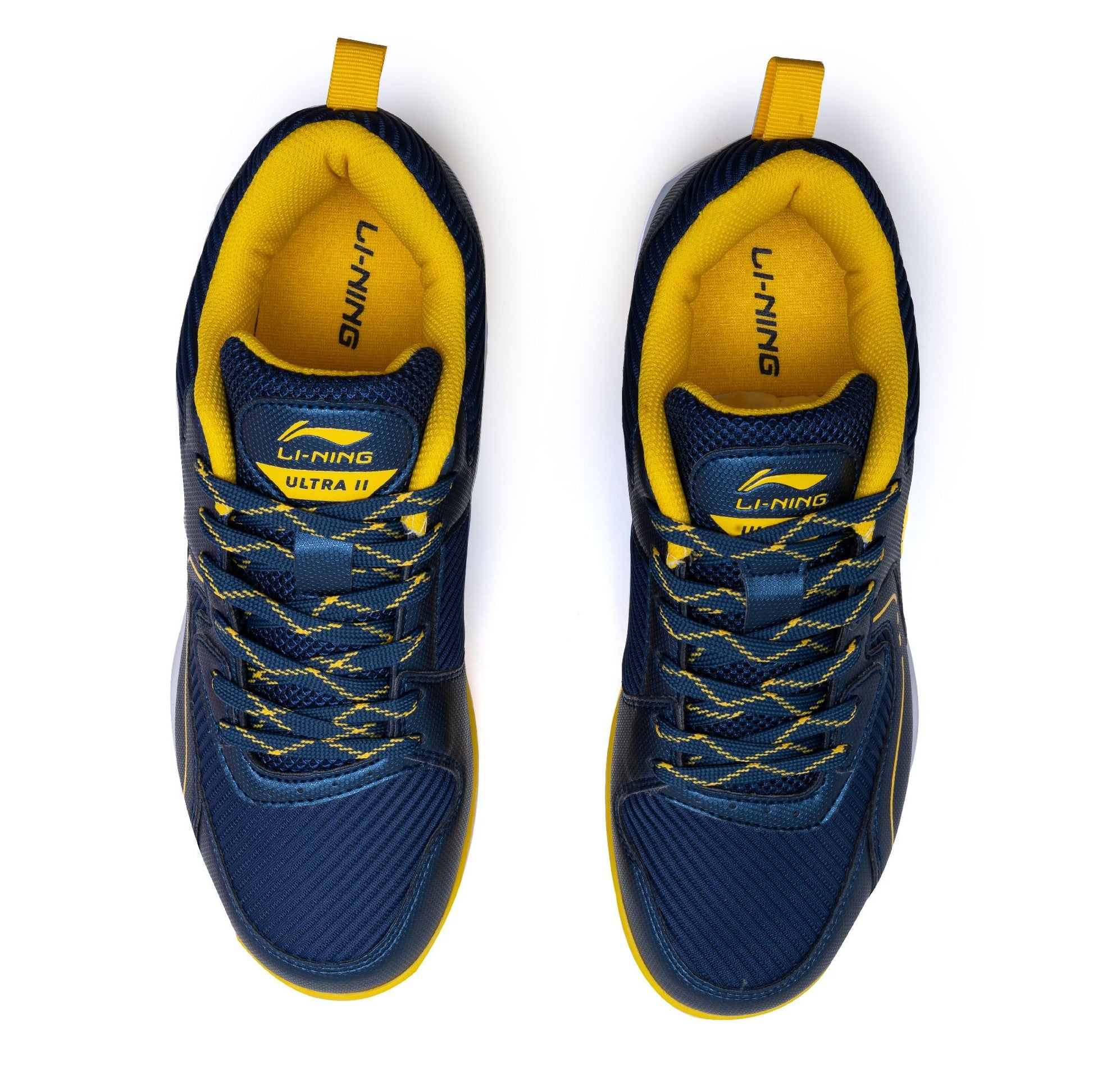 Li-Ning Ultra II-Navy/Yellow-9 UK