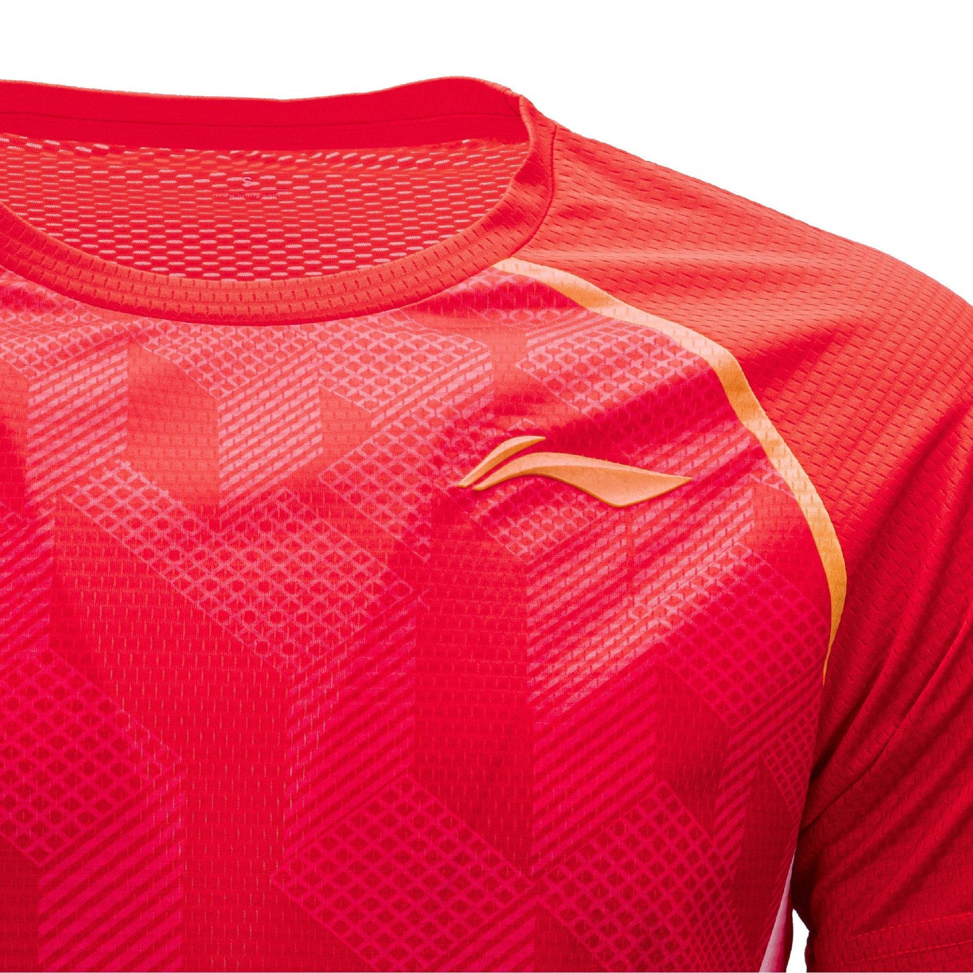 Li-Ning Defender T-shirt-Red-XS