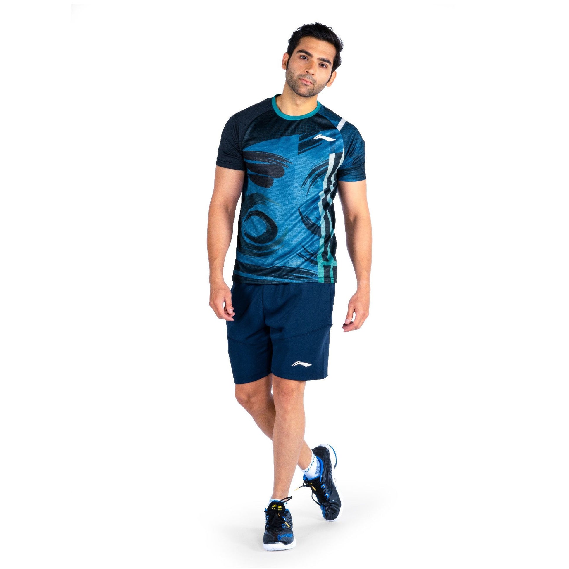 Li-Ning Champion Badminton-Navy-XS